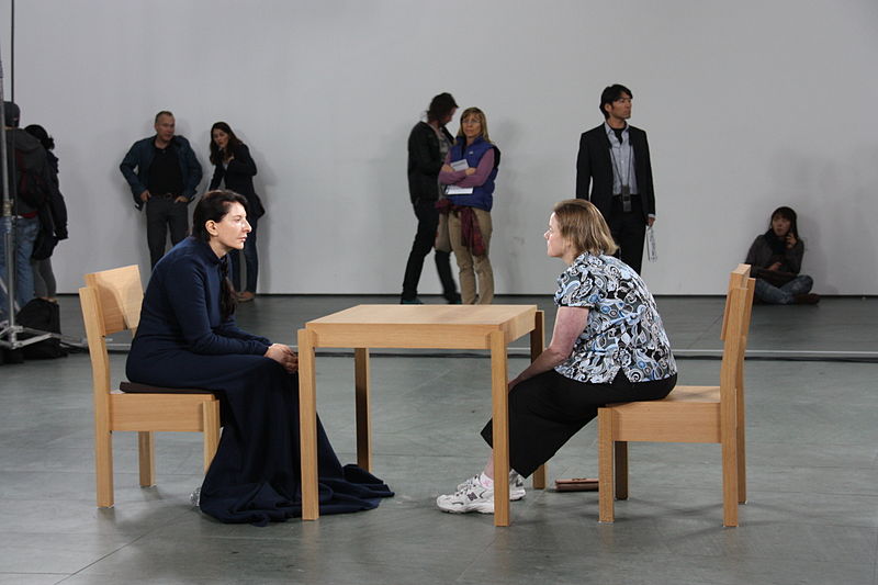Marina Abramovic, MoMA, 2010