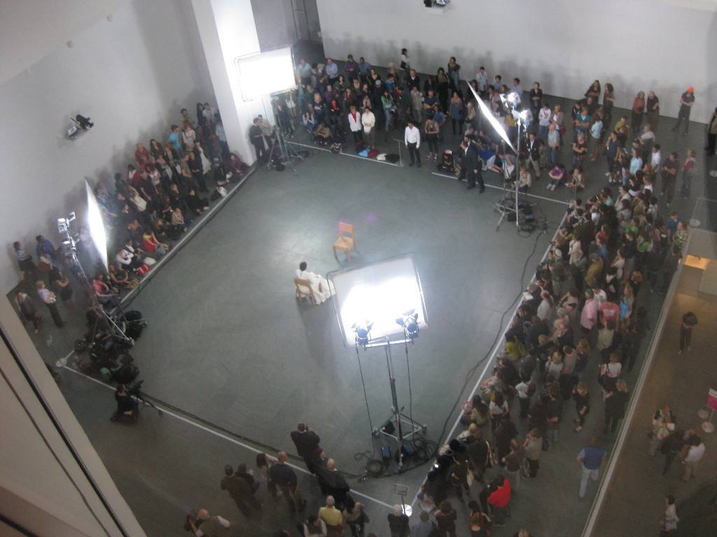 Marina Abramovic at MOMA