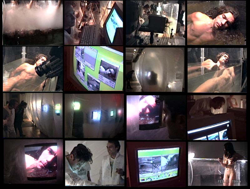 FPU, Observation platform, Instalacija u simultivnom żivom prenosu preko interneta, HERE Gallery, NYC, 1996.
