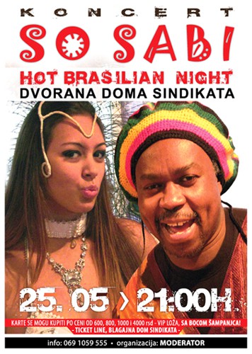 So Sabi, Dvorana Doma Sindikata