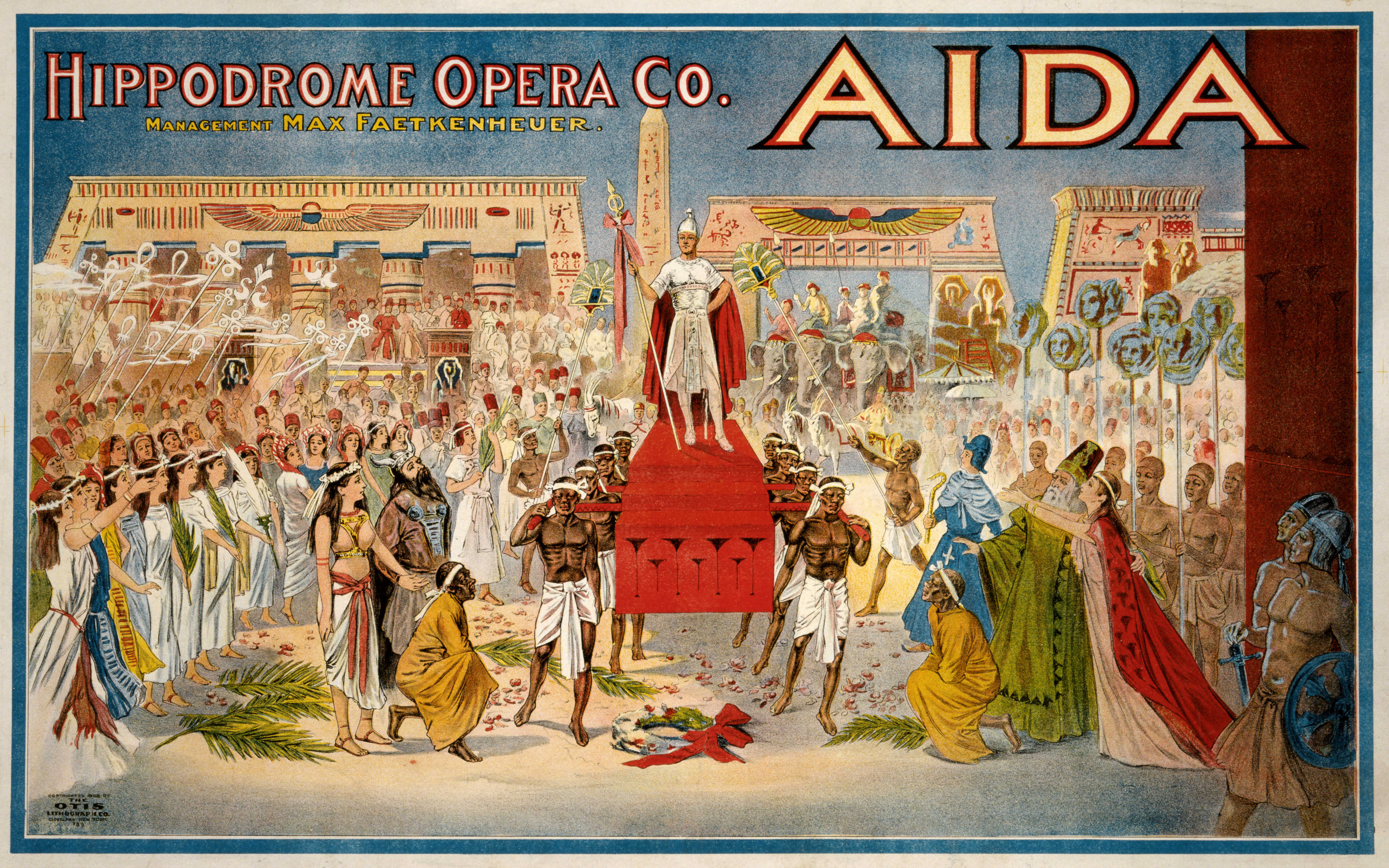 AIDA, Verdi, 1908
