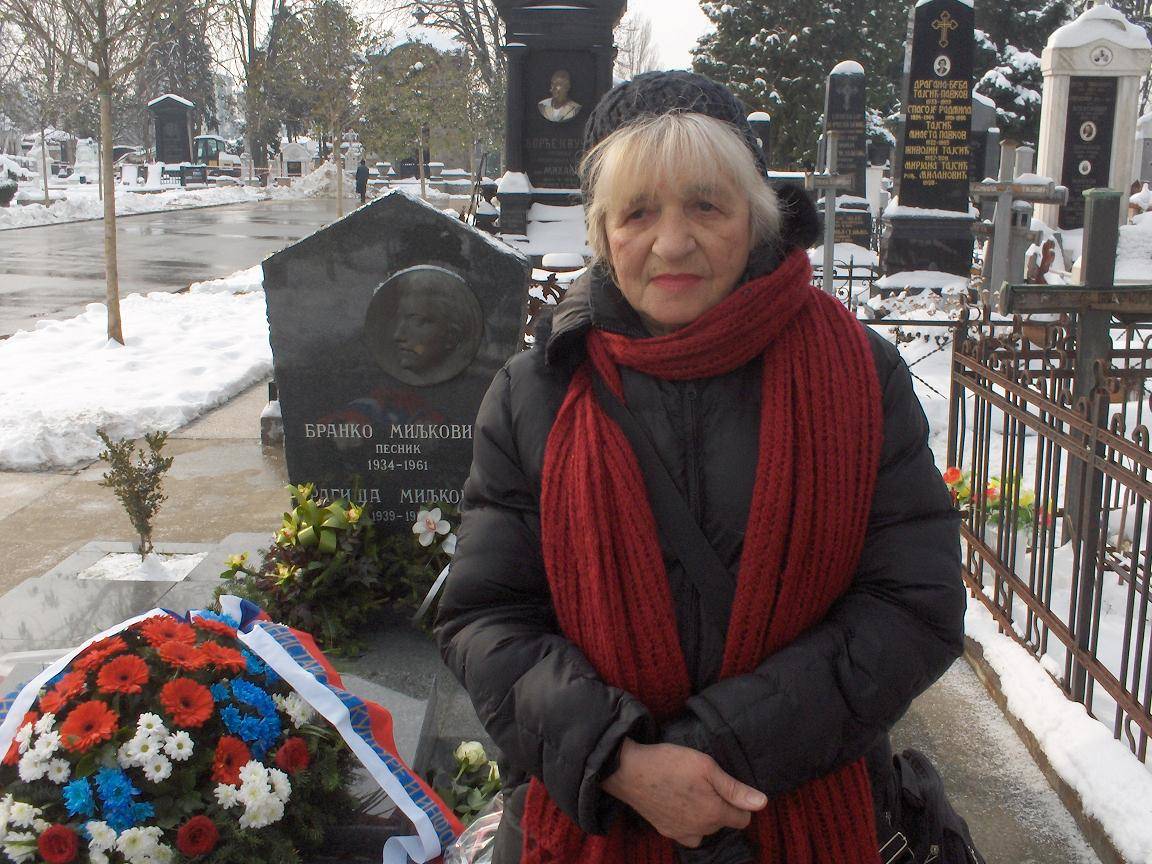Anđelija Miljković, rođaka Branka Miljkovića