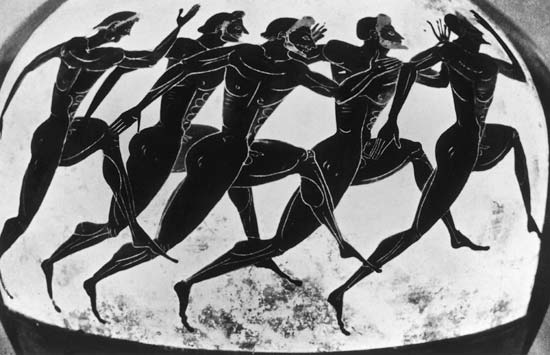 Grcka olimpijada, antika