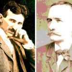 Nikola Tesla i Jovan Jovanović Zmaj