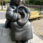 Figura Momo u Hanoveru na Trgu Mihaela Endea