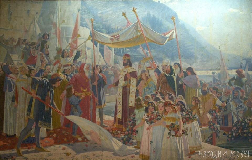 Ulazak cara Dušana u Dubrovnik