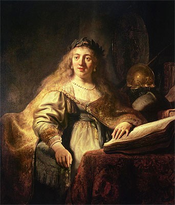 Saskija kao Minerva, Rembrant