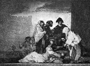 Fransisko de Goja, Zavaljujući sastrici, 1810–1815. (Slike rata)