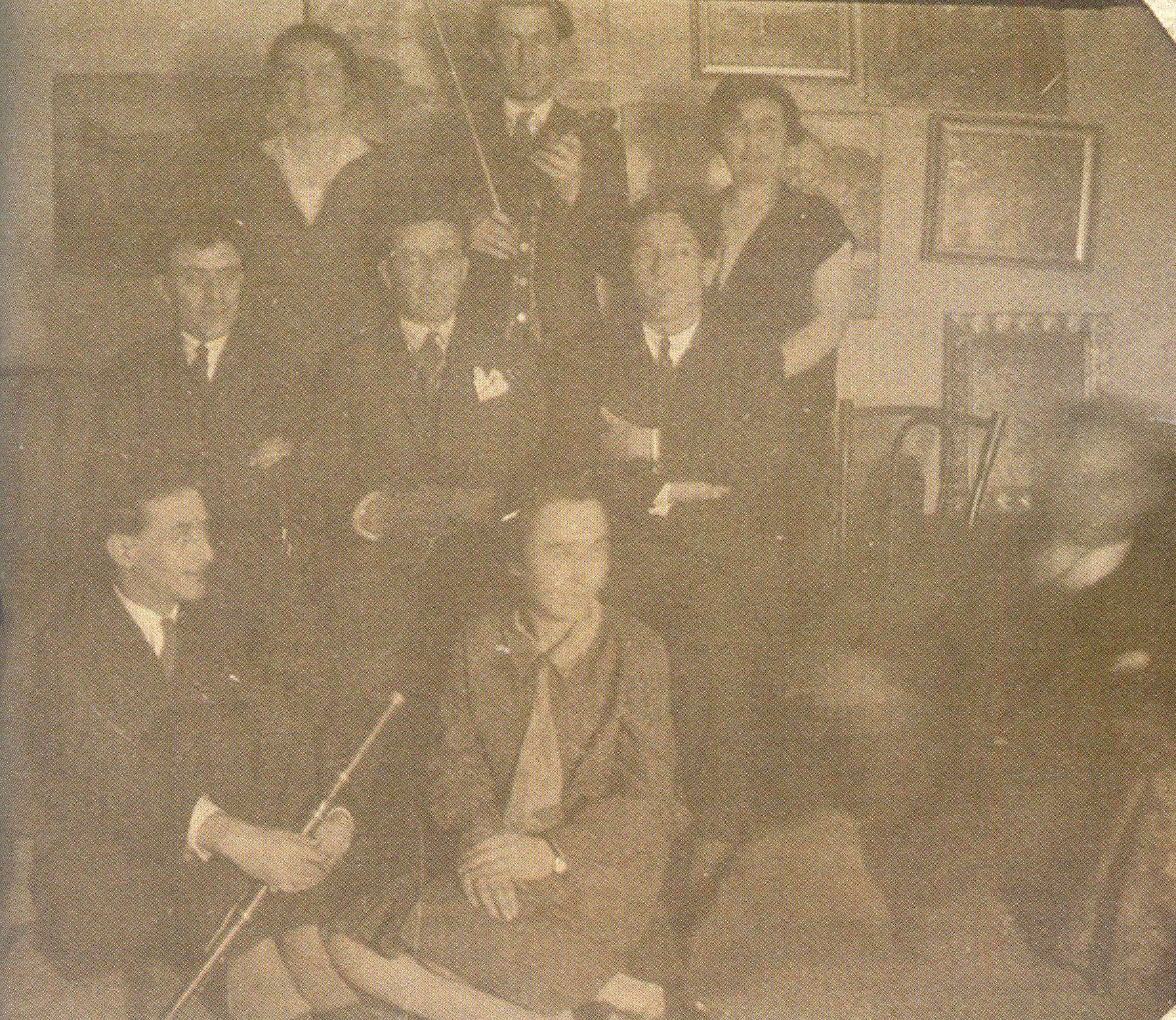 Muzičko popodne kod Nastasijevića, Beograd, 1936, foto: MRTK, Gornji Milanovac