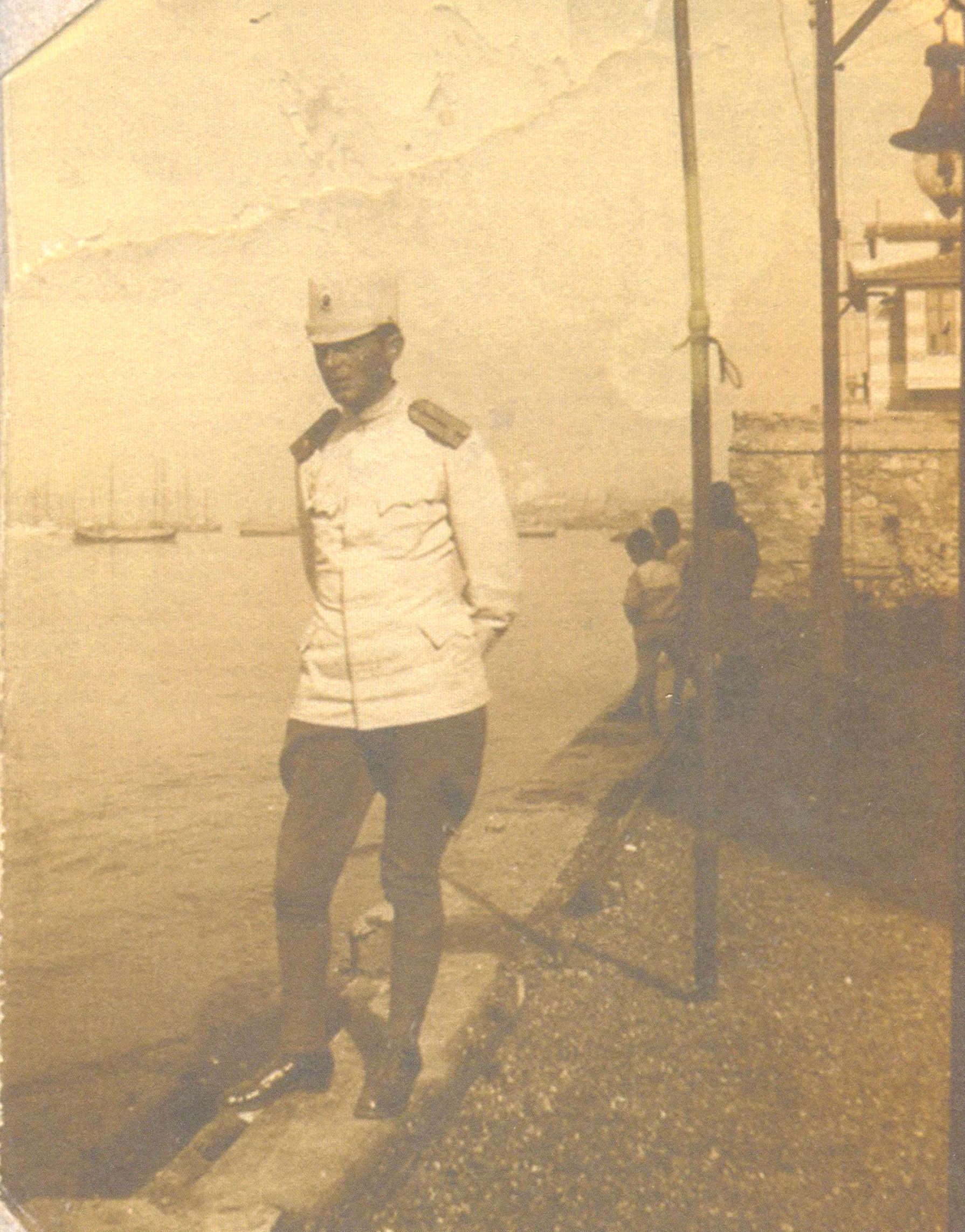 Živorad Nastasijević u Bizerti, 1917. MRTK, Gornji Milanovac