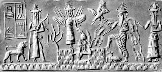 Božansko stvaranje, Enki, Sumer, oko 5000. god p.n.e.