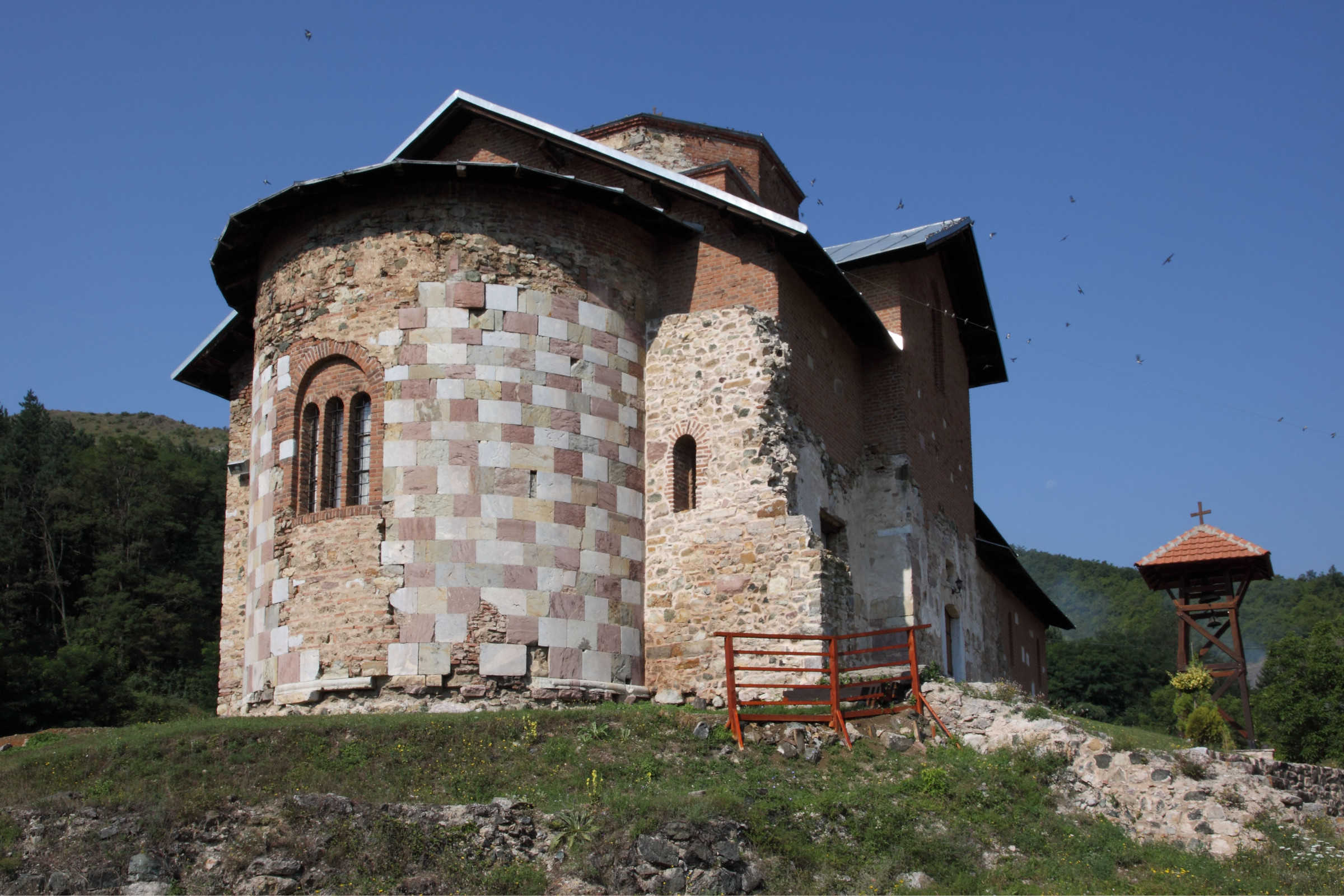 Manastir Banjska, oltarska apsida, foto:Artis Centar