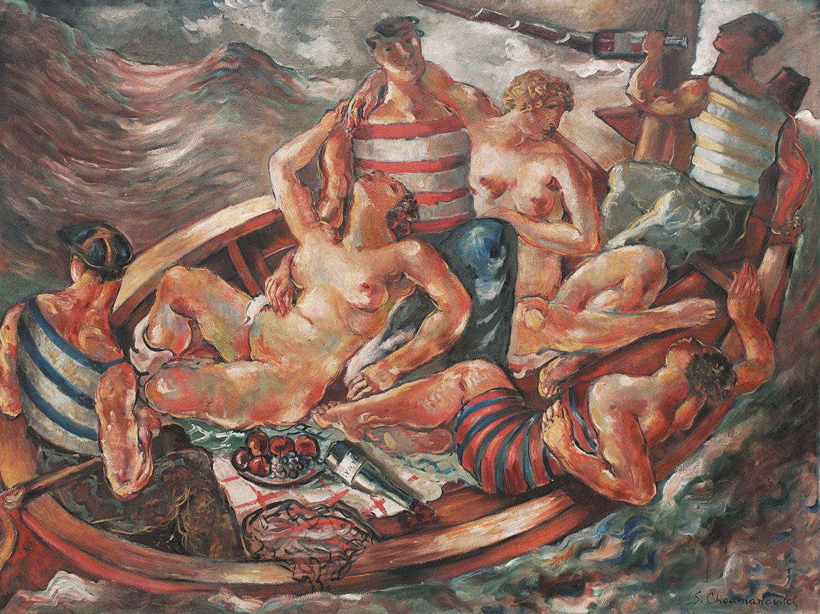 Sava Šumanović, Pijana lađa, 1927. Muzej savremene umetnosti, Beograd