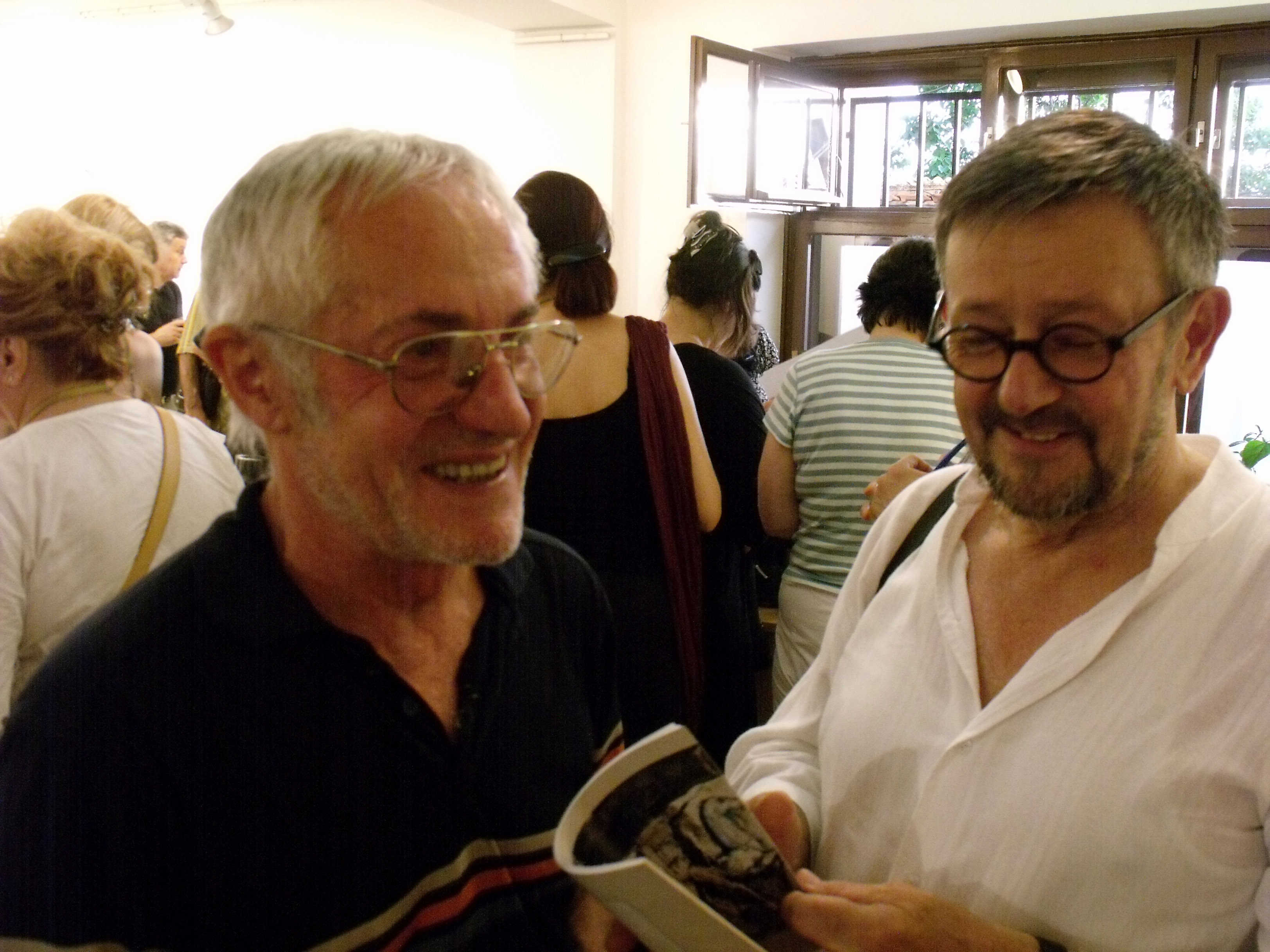 Autor monografije PEĐA, Zdravko Vučinić i izdavač Mirko Mrkić Ostroški