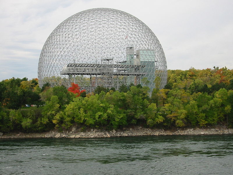 Biosfera, Montreal - projekat Bakminstera Fulera, 1967.
