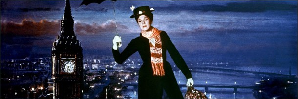 Meri Popins, 1964, (Mary Poppins, Walt Disney Pictures)