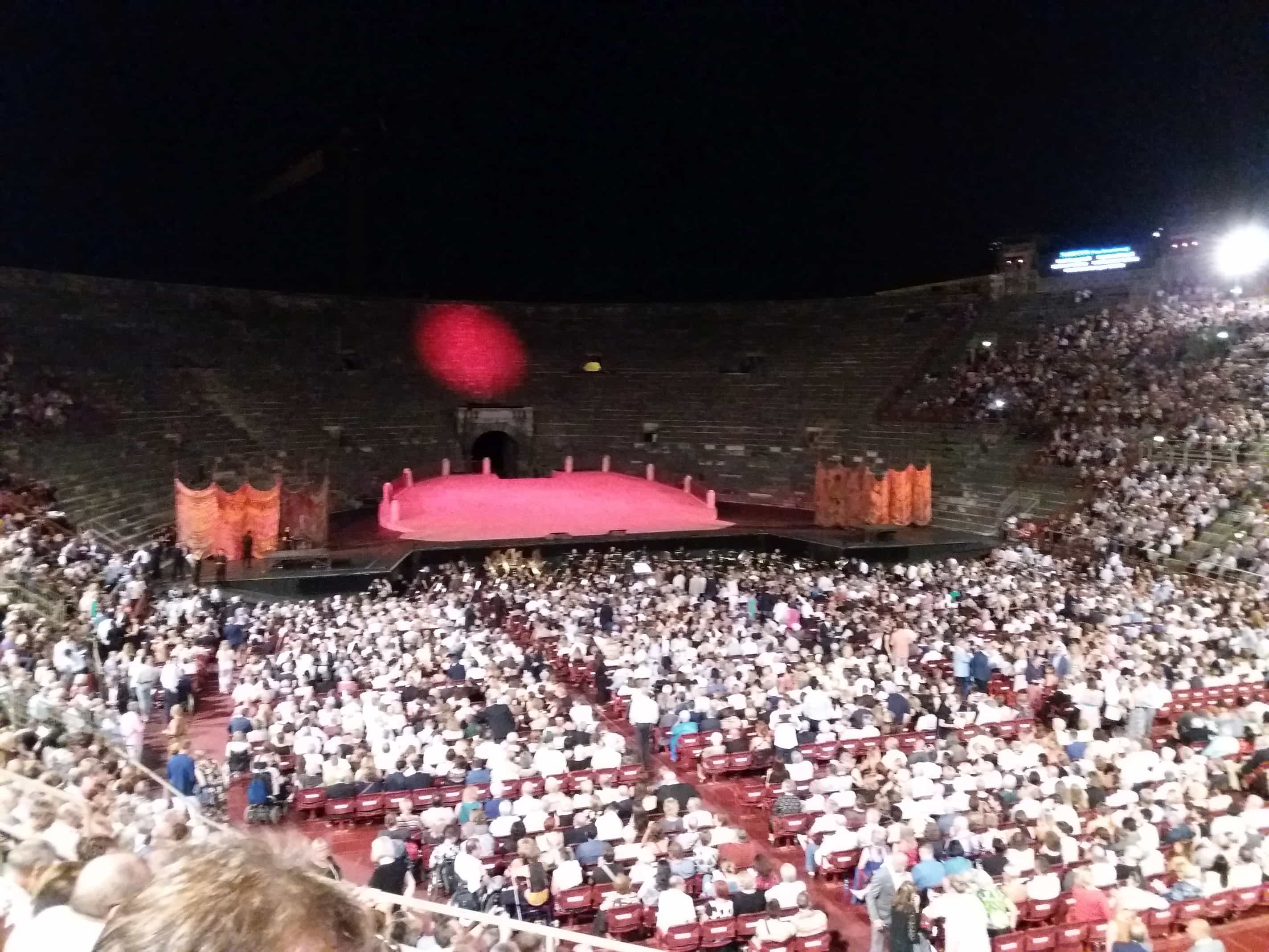 Arena, Verona, pred nastup Plasida Dominga, foto M. Pajević