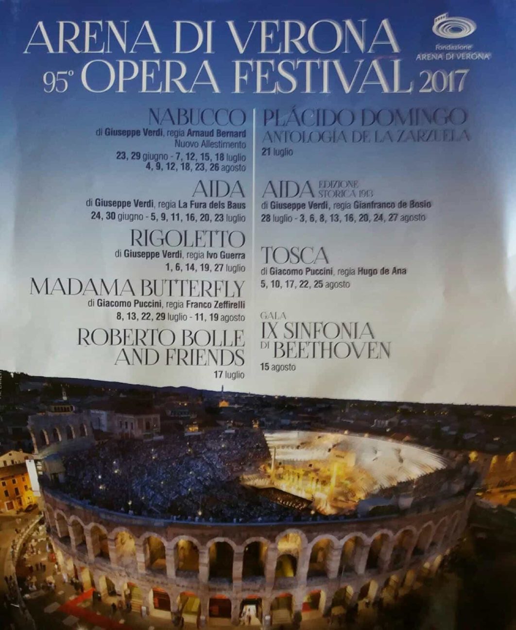Festival opere uVeroni, 2017, foto M. Pajević