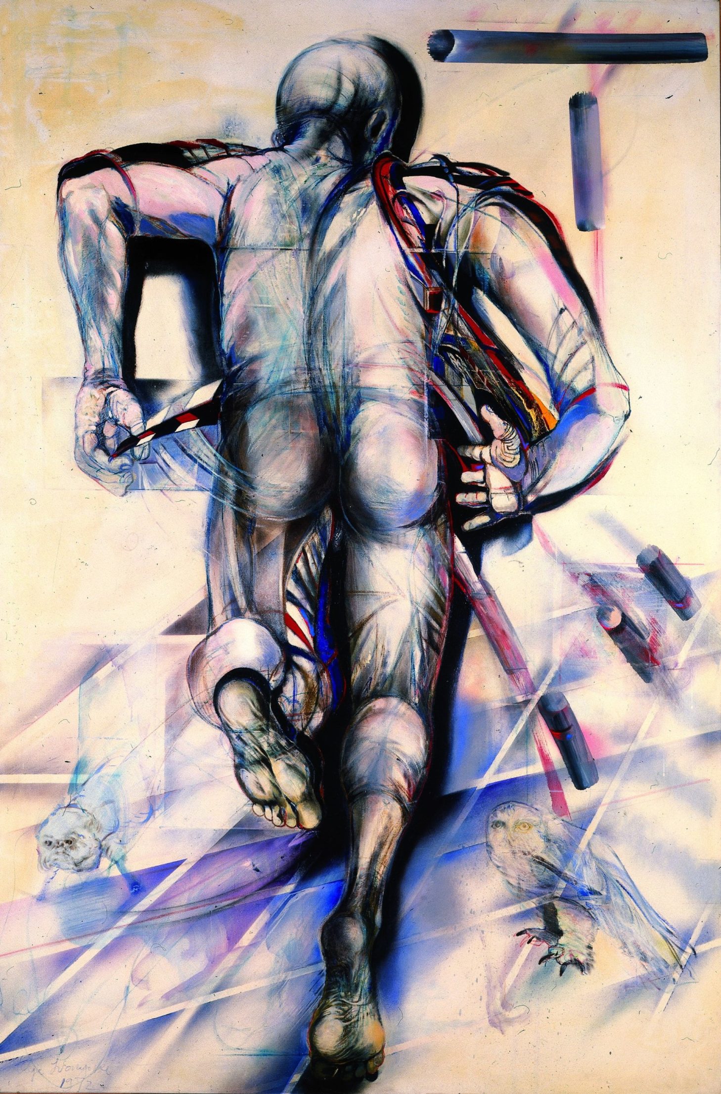 Olja Ivanjicki, Trkač, 1972, ©Fond Olge Olje Ivanjicki