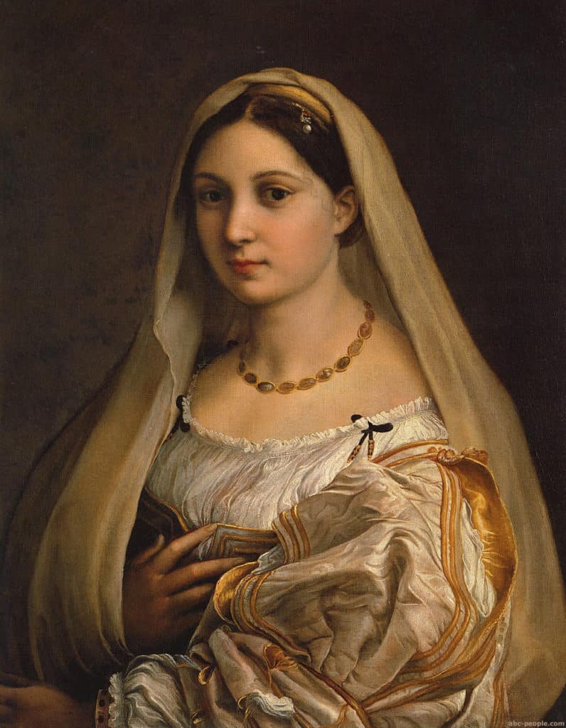 RAFAEL, La Velata - Žena sa velom, Palazzo Pitti, Firenca