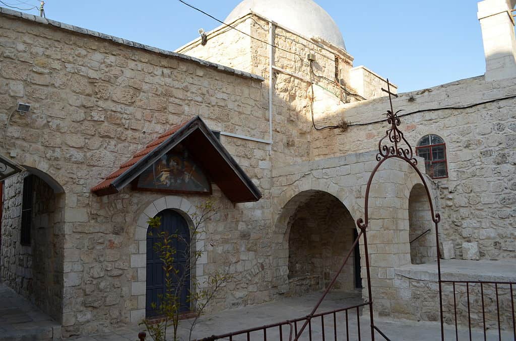 Manastir svetih arhangela Mihaila i Gavrila, Jerusalim, foto via Wikipedia