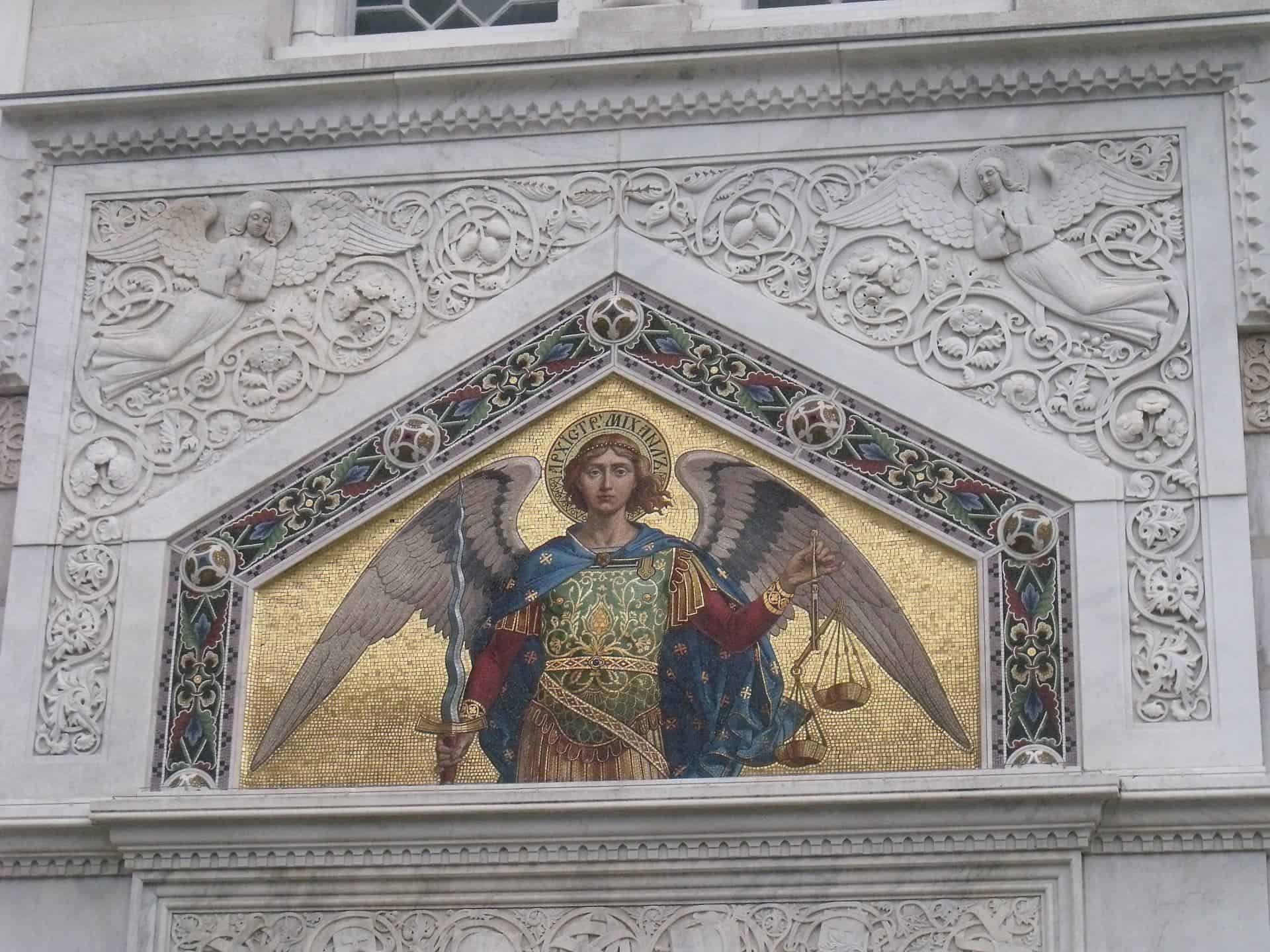 Arhangel Mihailo, Crkva Svetog Spiridona, Trst, foto P. Tišma