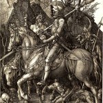 Albreht Direr: Vitez, Smrt i Đavo, 1513, duborez, Nacionalna galerija,
